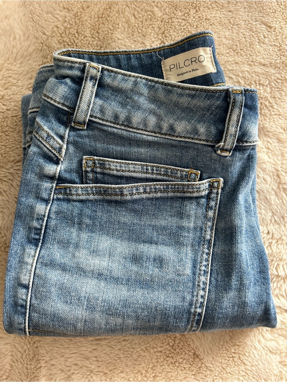 Anthropologie Pilcro Light Wash Denim Jeans